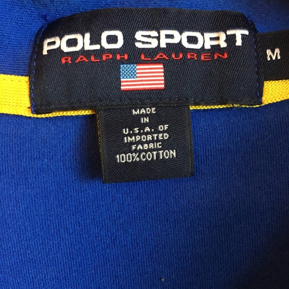 Vintage polo sport quarter zip. - Picture 3 of 4